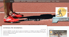 Desktop Screenshot of clubatletismovaldemoro.com